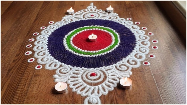 Diwali için Sankar Bharati Tasarımı