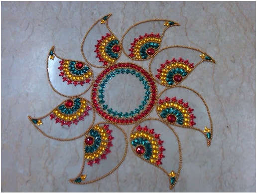 Kundan Hazır Rangoli