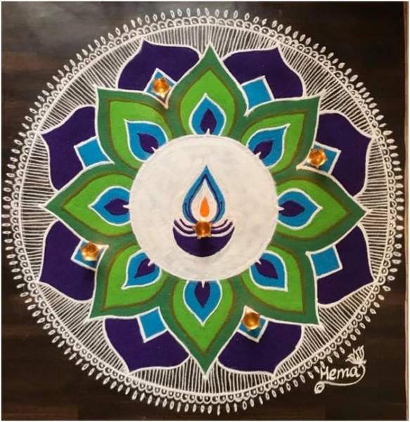 „Diwali Mor Rangoli“