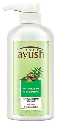 „Lever Ayush Neem Shampoo“ nuo pleiskanų
