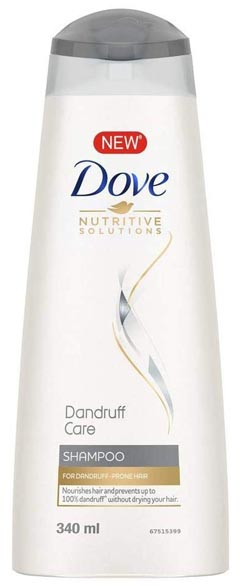 „Dove“ pleiskanų priežiūros šampūnas