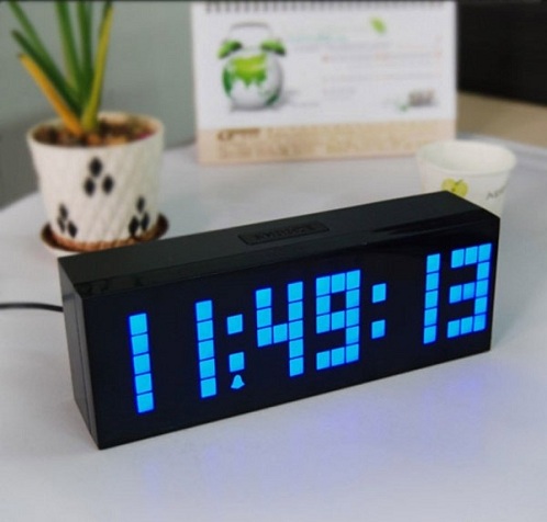 LED Atomik Saat Tasarımı