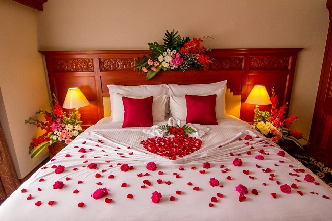 Hint Düğün Yatak Odası Dekorasyonu
