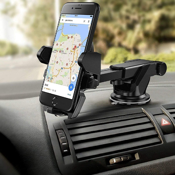 „HOJI®“ automobilio mobiliojo telefono laikiklis priekiniam stiklui/prietaisų skydeliui