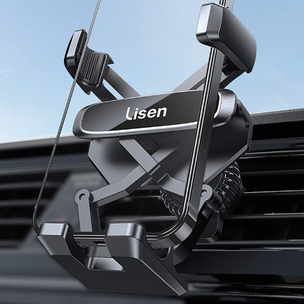 „Lisen Gravity“ automobilio telefono laikiklio tvirtinimas