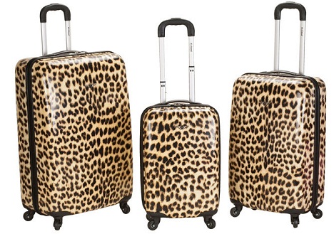 Mielas „Cheetah Print“ bagažo lagaminas