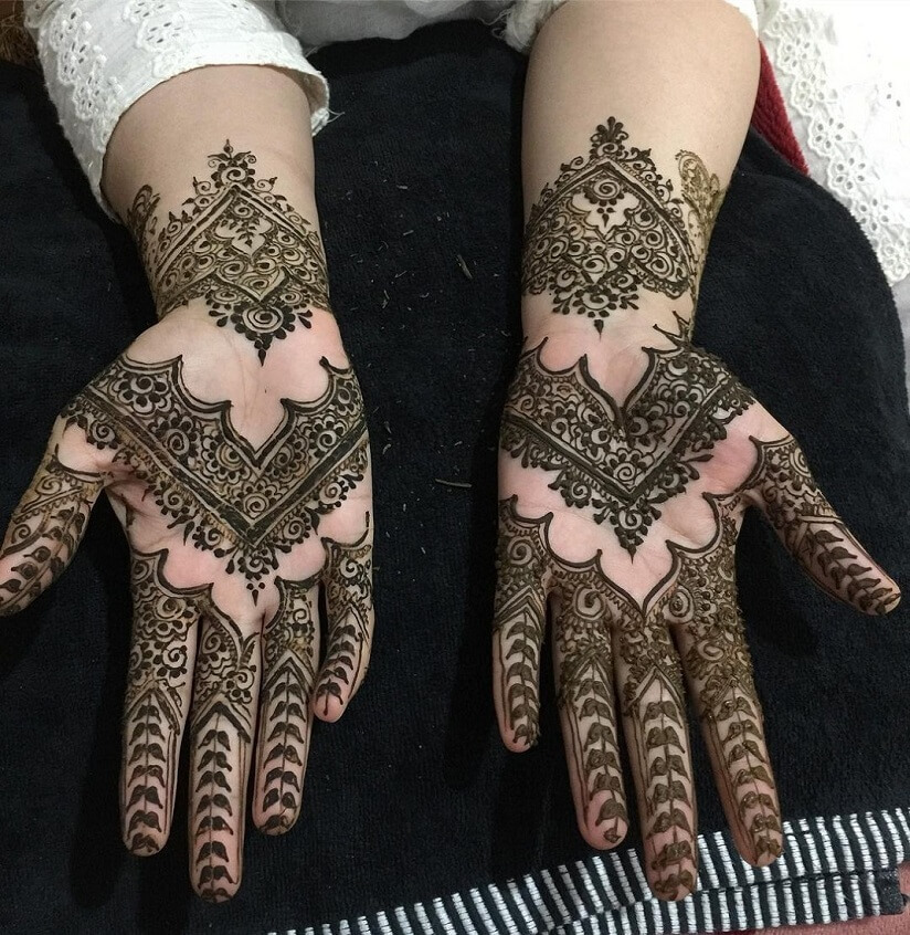 Füzyon Pakistan Mehendi Tasarımı