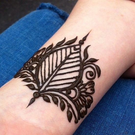 Bilek için Mehndi Tasarımları