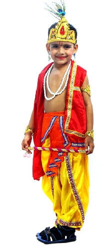 Lord Krishna Fantezi Elbise