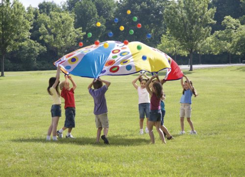 Çocuklar İçin Paraşüt Oyunları