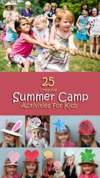 yaz kampı etkinlikleri çocuklar