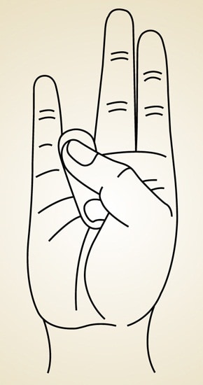 Agni Mudra