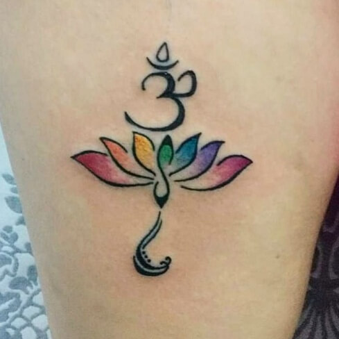 „Om Tattoo“ su „Lotus“