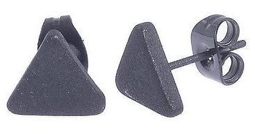 Trikampio modelio vyriški auskarai