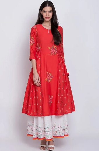 „Biba Floral Flared Kurti“