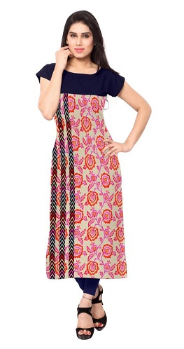 Spalvinga „Fancy Kurti“ moterims