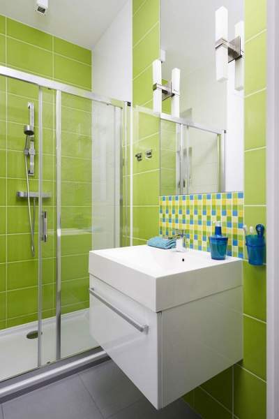 Yeşil Banyo Fayansları