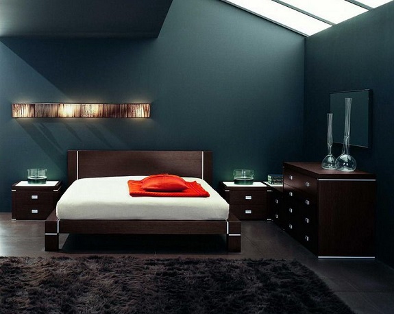 Erkek Yatak Odası Renk Tasarımı