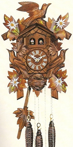„Edelweiss“ gegutės laikrodis
