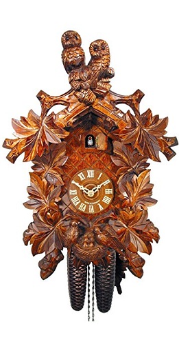„Regula Movement Owl“ gegutės laikrodžio dizainas