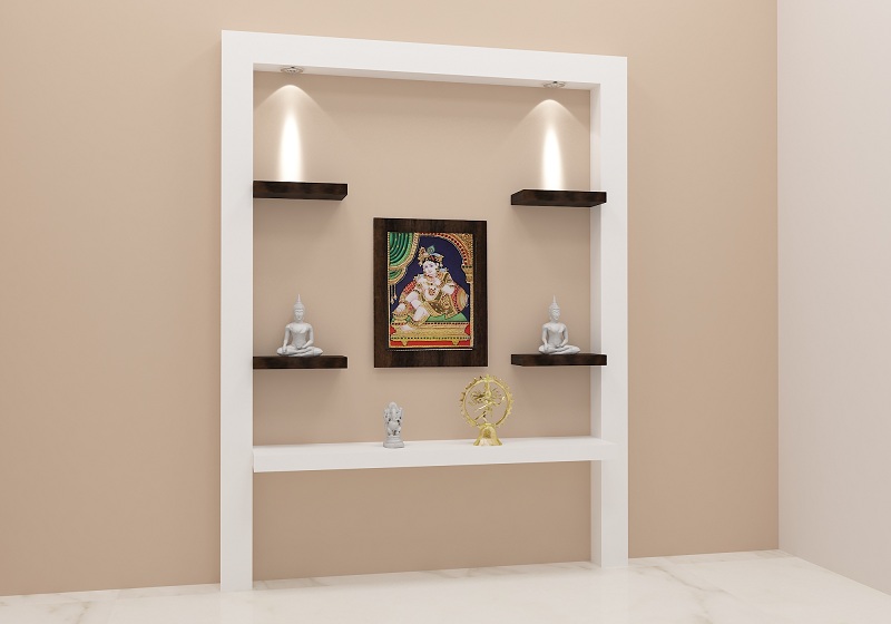 pooja ghar tasarımları