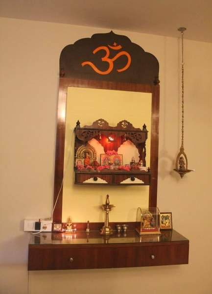 küçük pooja odası tasarımları
