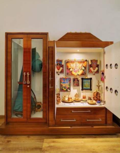 Modern Pooja Odası Tasarımları