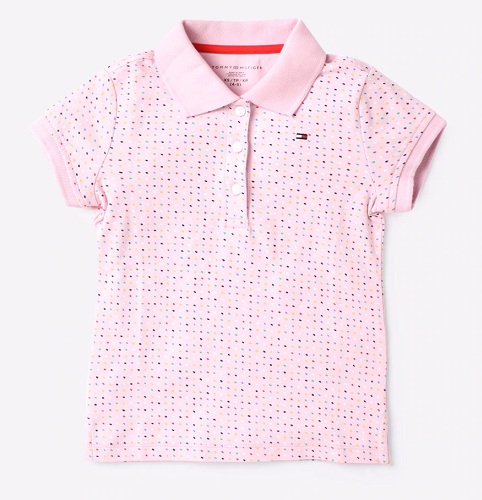 „Disty Print Collar“ marškinėliai