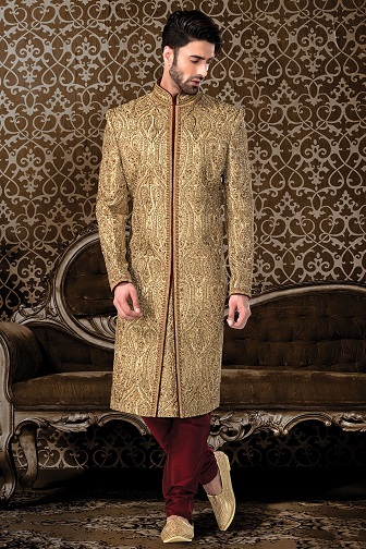 Zardosi Work Sherwani