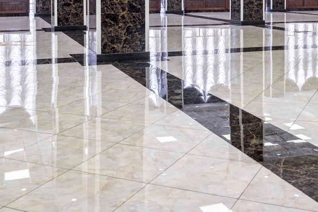 Biuro grindų plytelių dizainas