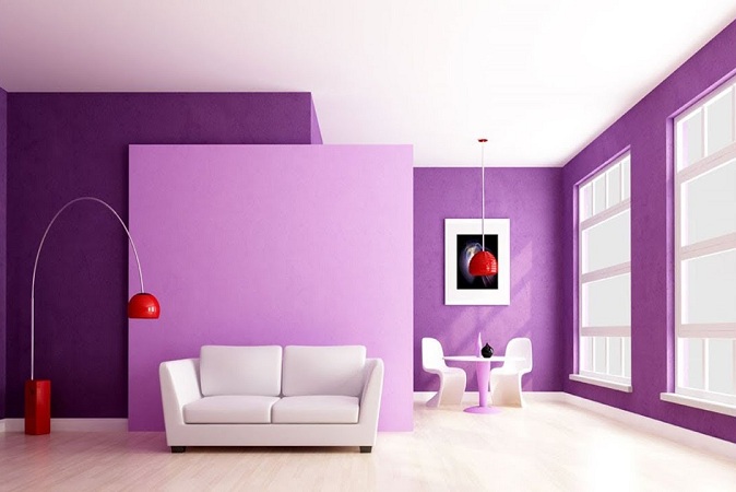 Salon İçin Çift Renk Boya