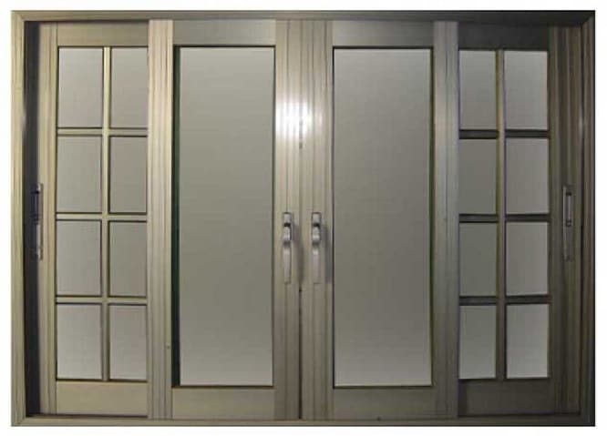 Aliuminio durų dizainas
