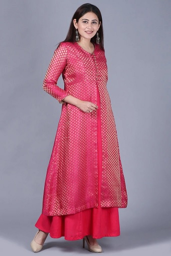 Brocade Kurti su sijonu