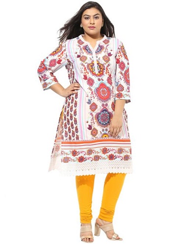 „Designer Wear Plus Size Kurti“