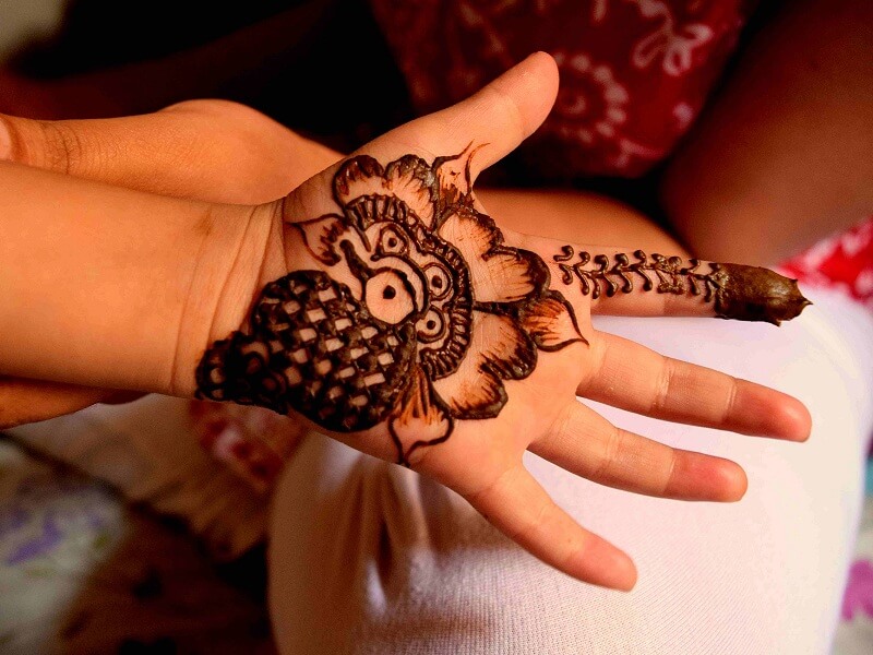 Çocuklar Mehndi