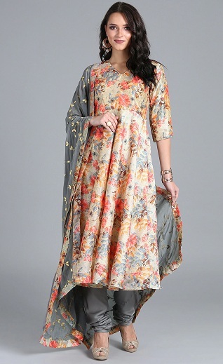 Anarkali Churidar vestuvėms
