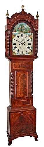 Senoviniai raudonmedžio laikrodžiai