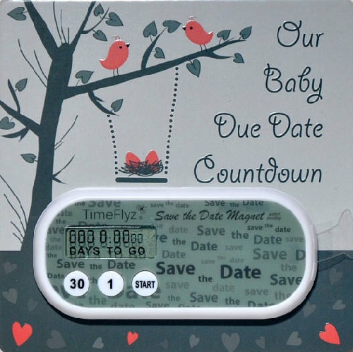 Bebek Geri Sayım Saati Tasarımları Bekleniyor