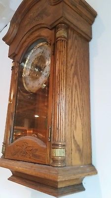 Trigubas skambutis senovinis senelio laikrodis