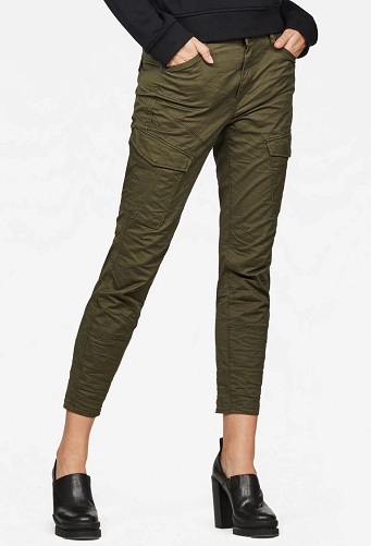 „Mid Rise Skinny Cargo“ kelnės