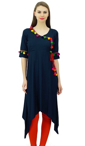 Ilga Pompom Kurta