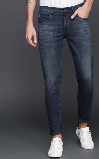 Erkekler İçin Mavi Skinny Jeans