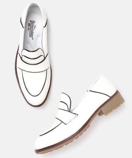 Beyaz Renk Makosen Ayakkabı