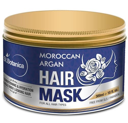. St Botanica Maroko argano plaukų kaukė