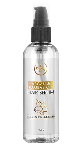 Beauty Co. Argano aliejaus plaukų serumas garbanotiems plaukams