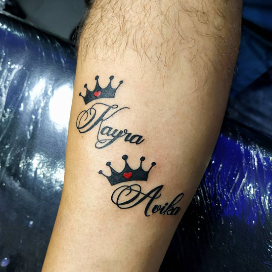 Pavadinkite tatuiruočių dizainą