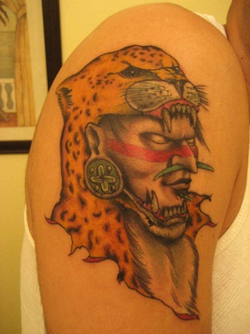 Nuostabus kario tatuiruotės dizainas