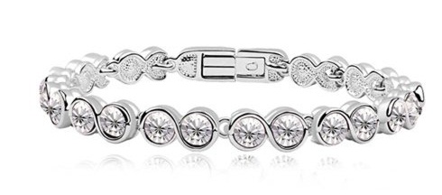 kadınlar için bilezikler-swarovski-kristal-bilezikler