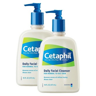 Kaip pašalinti spuogus-Cetaphil Cleanser