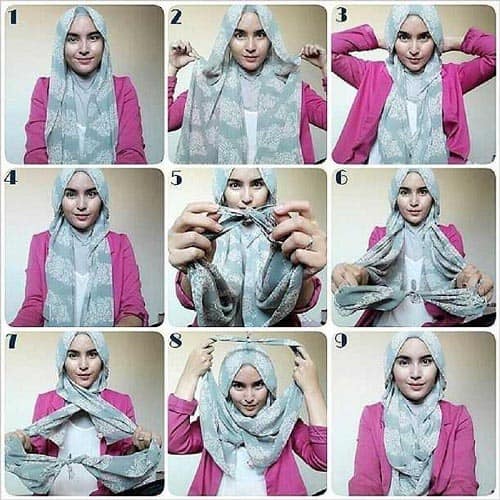 Panjang hidžabo stiliai